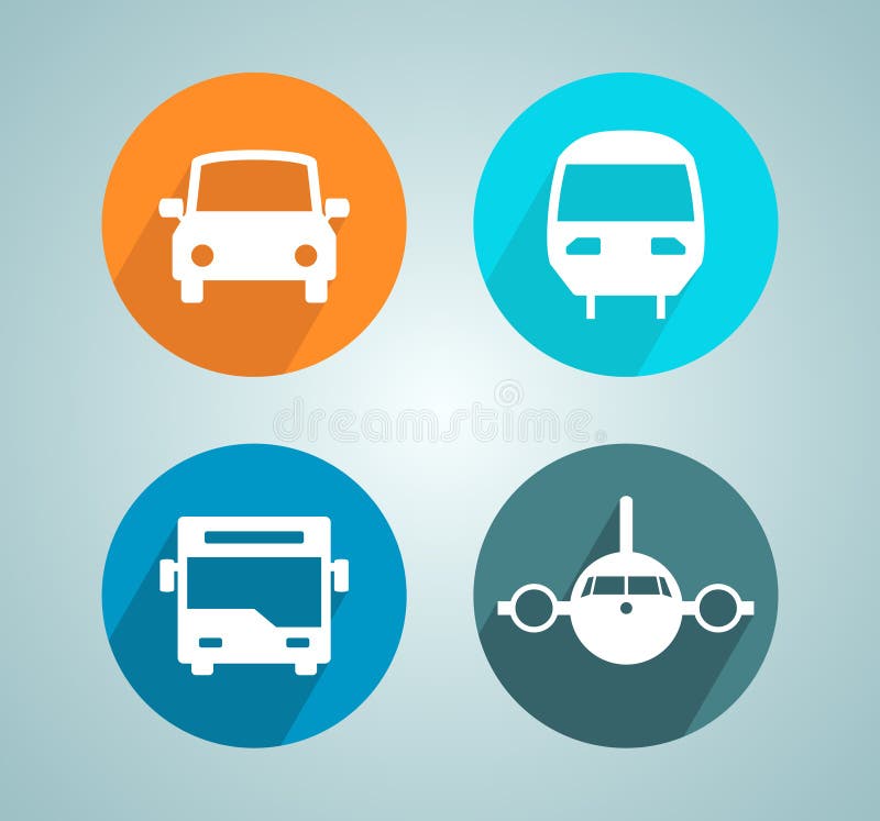 Logotipo Do Serviço De Transporte De Pacientes Ilustração do Vetor