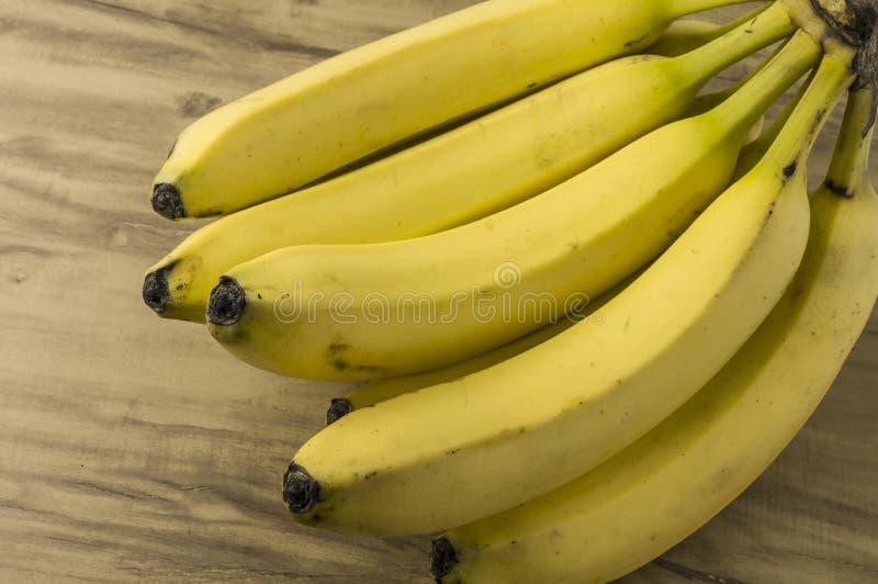 Grupo natural fresco da banana