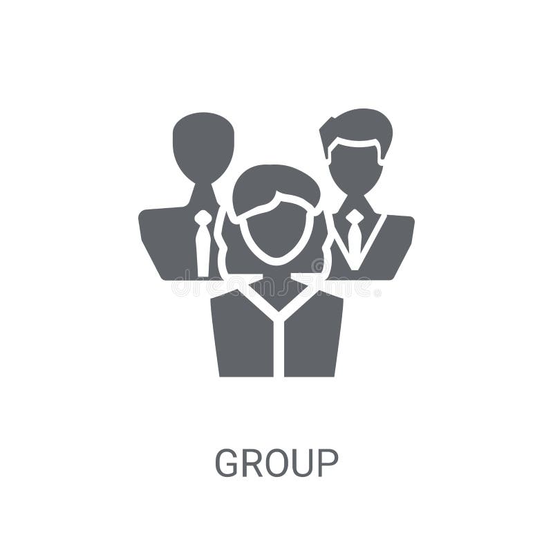 Grupowa ikona Modny Grupowy logo pojęcie na białym tle od H ilustracja wektor Grupowa ikona Modny Grupowy logo pojęcie na białym tle od H ilustracja wektor