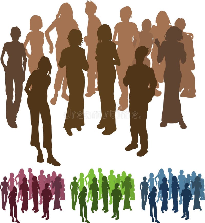A group of friends each is a complete silhouette on separate layer in the vector files (with the exception of those hugging who are an individual set). Vector file includes several different colour versions. A group of friends each is a complete silhouette on separate layer in the vector files (with the exception of those hugging who are an individual set). Vector file includes several different colour versions