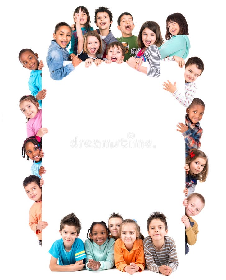 Gruppo di bambini fotografie stock libere da diritti Gruppo di bambini fotografie stock libere da diritti