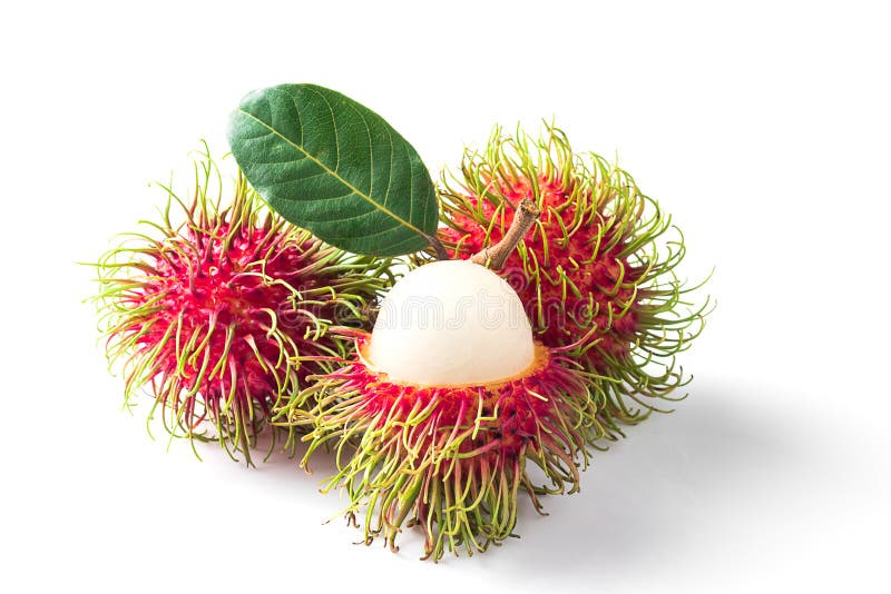 Gruppo di rambutan fotografia stock libera da diritti