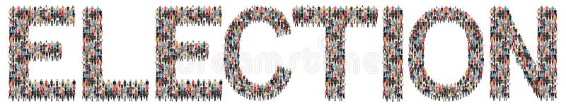 Gruppo etnico di politica di elezioni di voto di elezione multi di gente fotografie stock Gruppo etnico di politica di elezioni di voto di elezione multi di gente fotografie stock