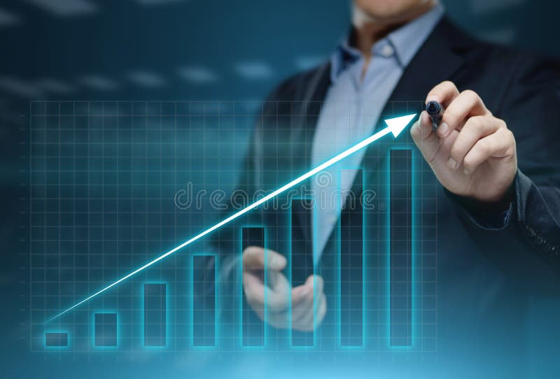 Gráfico financeiro Carta do mercado de valores de ação Conceito da tecnologia do Internet do negócio do investimento dos estrange Gráfico financeiro Carta do mercado de valores de ação Conceito da tecnologia do Internet do negócio do investimento dos estrange