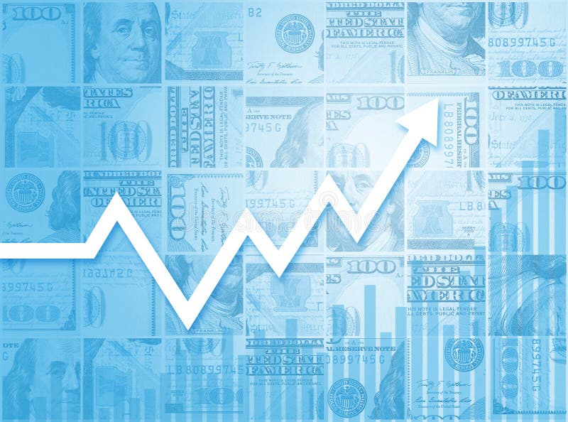 Gráfico financiero de la carta de barra del mercado de acción del crecimiento del negocio