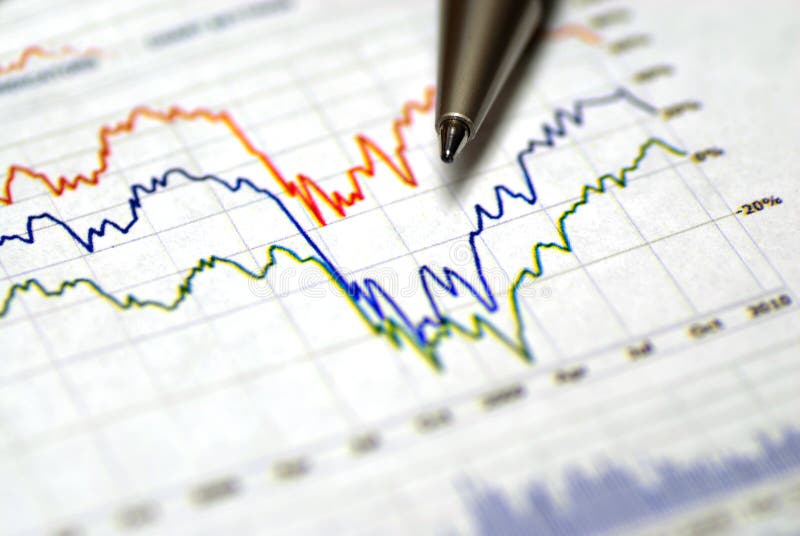 Gráficos para las cartas del mercado financiero o de acción imagenes de archivo Gráficos para las cartas del mercado financiero o de acción imagenes de archivo