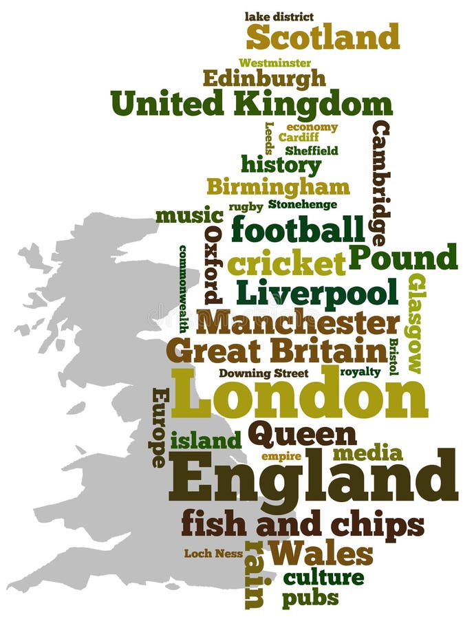 Outline of the map of Great Britain with relevant topics regarding the country. Outline of the map of Great Britain with relevant topics regarding the country