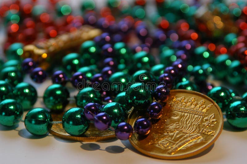 Download Grânulos E Moedas Do Carnaval Imagem de Stock - Imagem de plástico, terça: 60189
