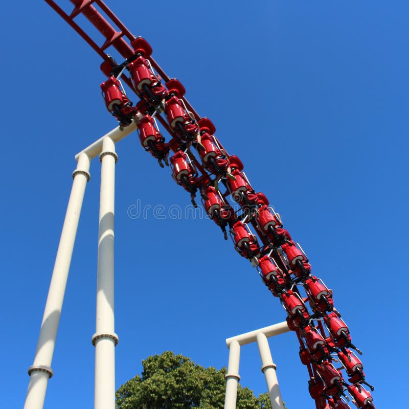 GrÃ¶na Lund in Stockholm stock afbeelding