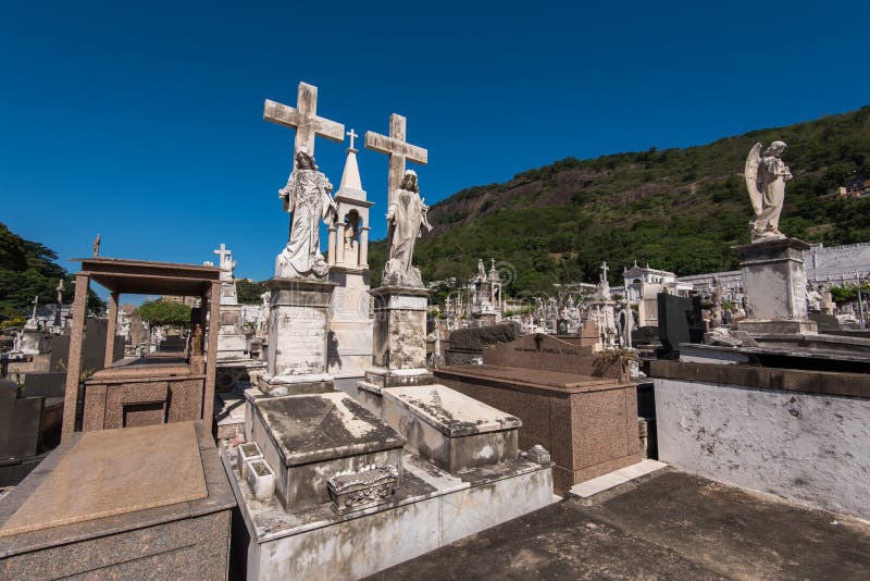 Gräber von Rio de Janeiro Cemetery stockfotografie Gräber von Rio de Janeiro Cemetery stockfotografie