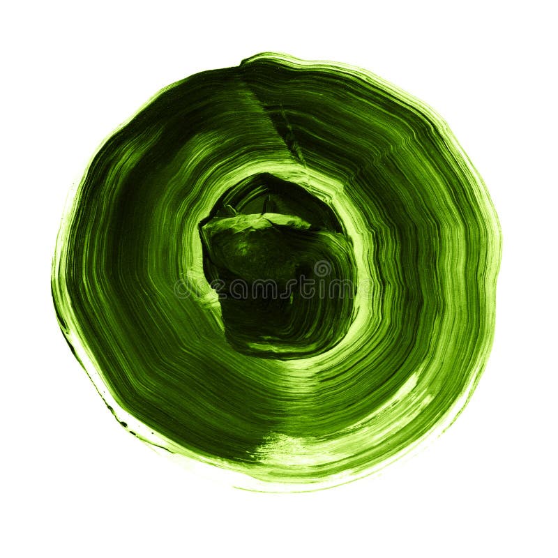 Gräsplan texturerade akrylcirkeln Akvarellfläck på vit bakgrund royaltyfri illustrationer Gräsplan texturerade akrylcirkeln Akvarellfläck på vit bakgrund royaltyfri illustrationer