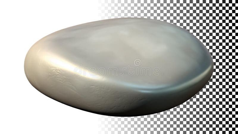 Grå stenskalssten, naturlig geologi och utomhuselement png transparent bild Generativ AI stock illustrationer