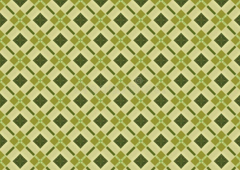 A rich and colorful khaki quilt pattern in green colors made from real fabric details. A rich and colorful khaki quilt pattern in green colors made from real fabric details.