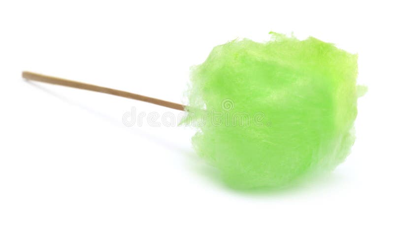 Grön sockervadd