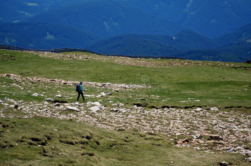 Gröna ängar och härlig fjälläng/söder tyrol i Italien royaltyfria bilder Gröna ängar och härlig fjälläng/söder tyrol i Italien royaltyfria bilder