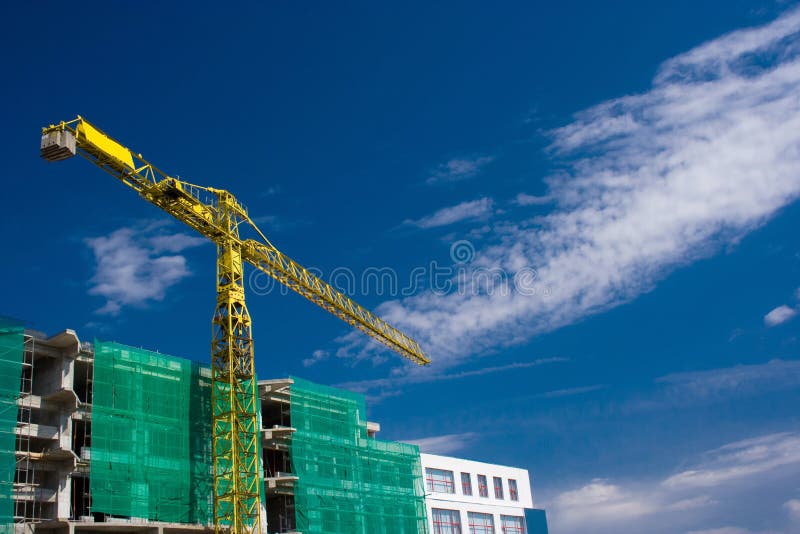 Grúa imágenes de archivo libres de regalías