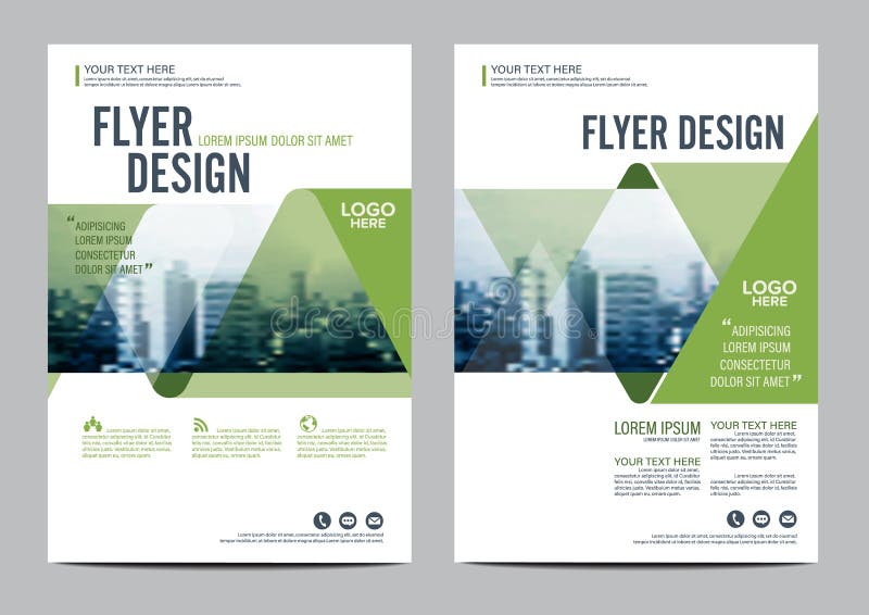 Grün-Broschüren-Plandesignschablone Jahresbericht-Flieger-Broschürenabdeckung Darstellung