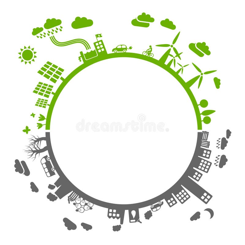 Grünes Und Graues Wohnzimmer Stock Abbildung - Illustration von regale