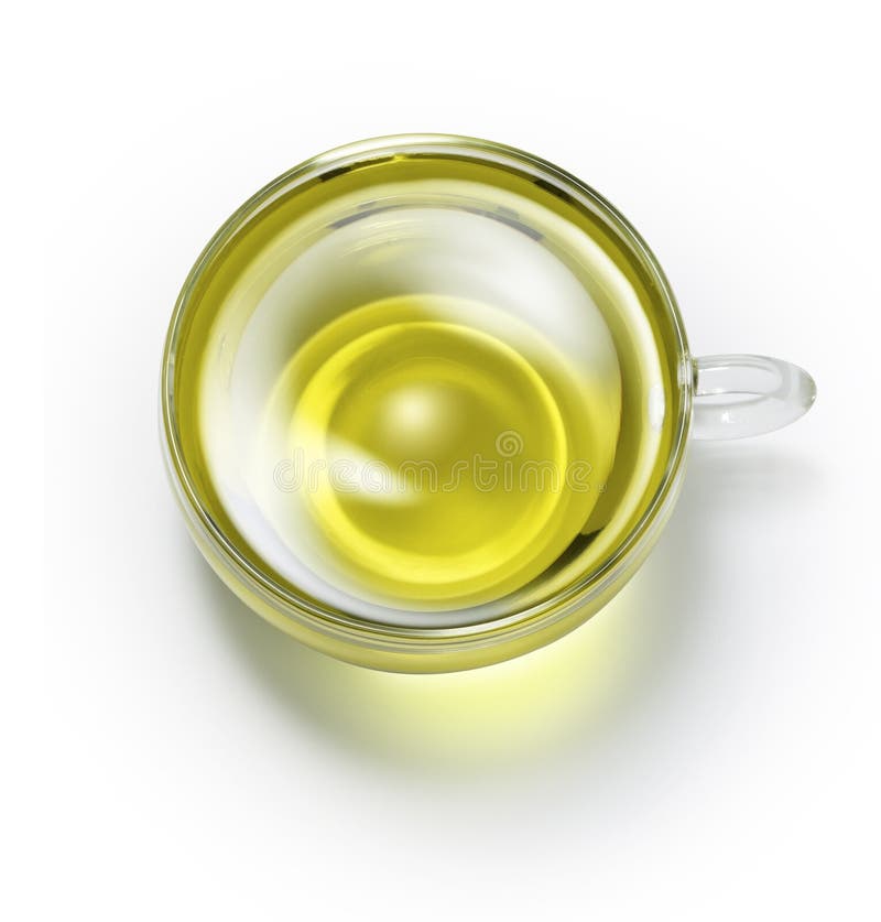 Grüne Kräutertee-Schale stockfoto Grüne Kräutertee-Schale stockfoto