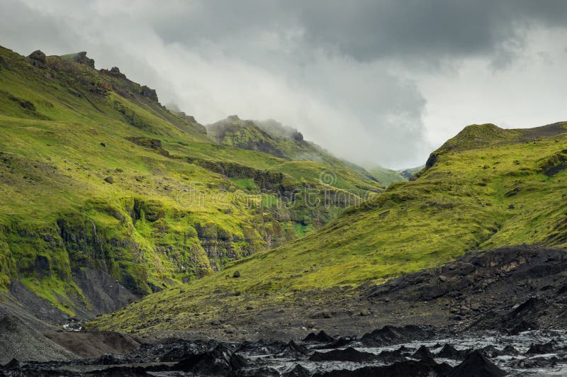 Grüne Schlucht stockbild Grüne Schlucht stockbild