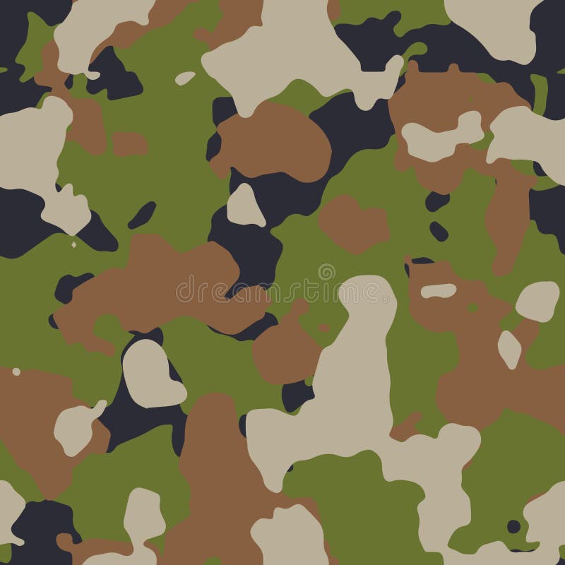 Green woods seamless camo pattern. Green woods seamless camo pattern