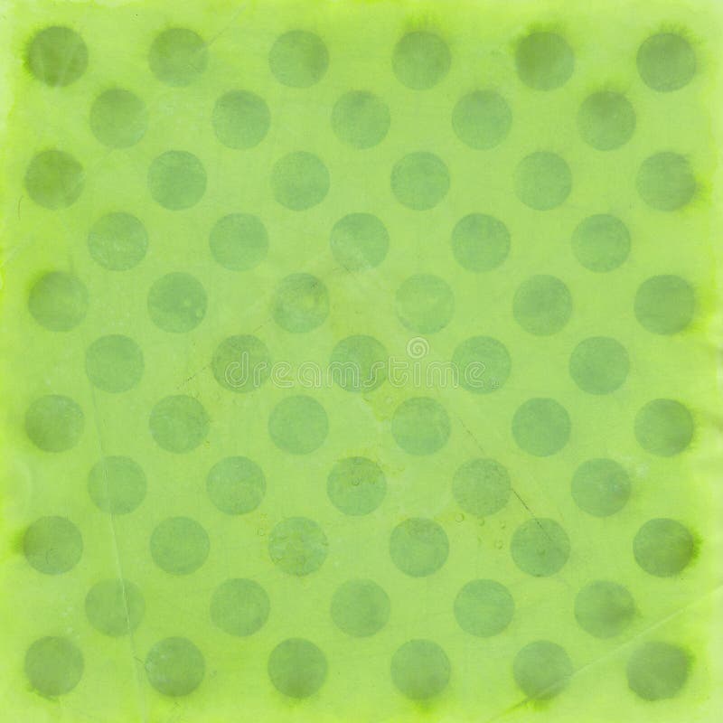 Grünes Polka-Punkt-Muster stock abbildung