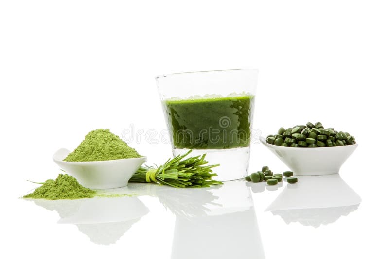 Grünes superfood. lizenzfreie stockfotografie Grünes superfood. lizenzfreie stockfotografie