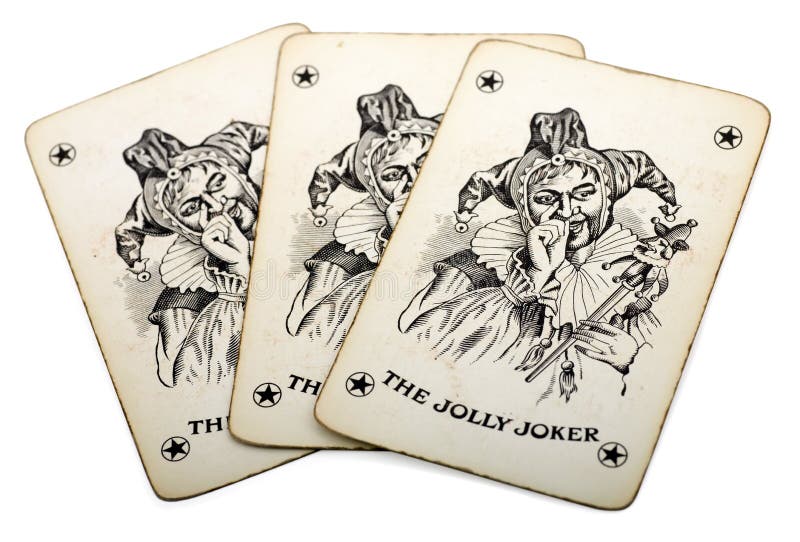 Grępluje jokeru obrazy royalty free