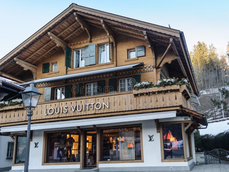 Louis Vuitton opens in Gstaad
