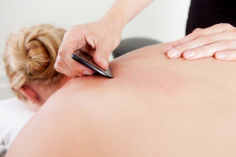 Gua Sha royalty free stock image