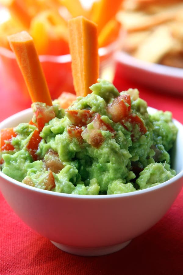 Guacamole stock image