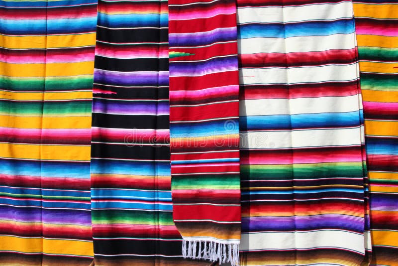 Colorful Mexican Serapes stock image. Image of sarape 1932725