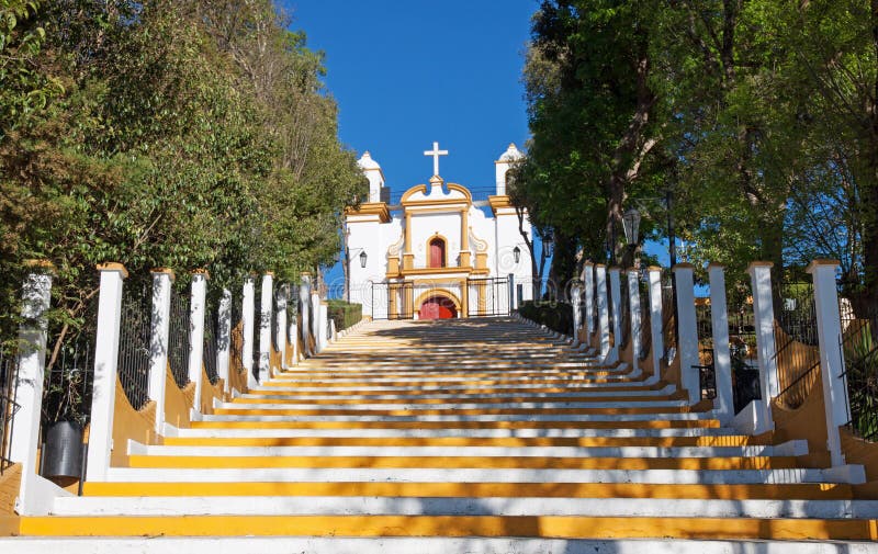 Guadalupe Church, San Cristobal De Las Casas, Mexico Stock Photo - Image of  chiapas, casas: 35728002