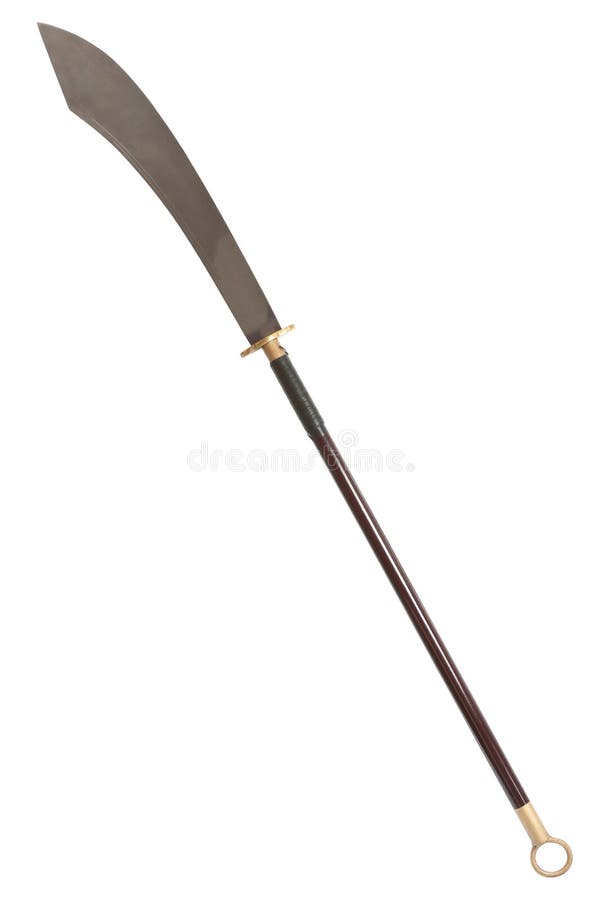 Guan Dao, Kwan Dao Chinese Pole Weapon Stock Photo Image of asian