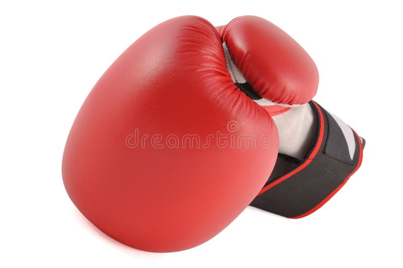 Guante de boxeo fotografía de archivo Guante de boxeo fotografía de archivo