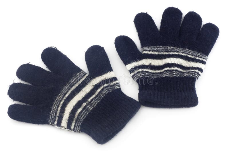Guantes de lana imágenes de archivo libres de regalías Guantes de lana imágenes de archivo libres de regalías