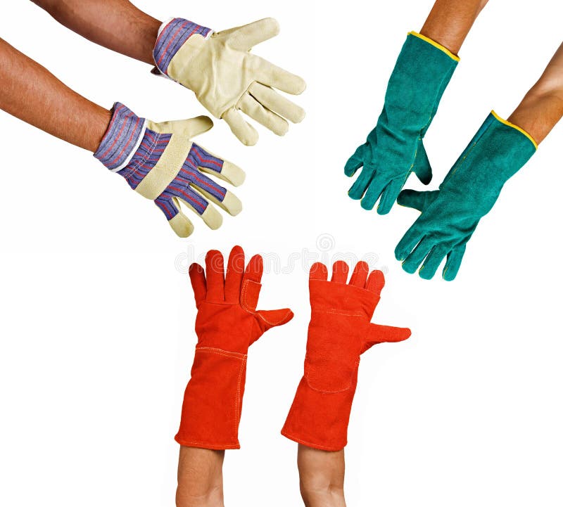 Guanti Per Saldatura AP-1201 (Pelle Bovina Naturale - Foto 10