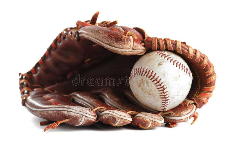 Guanto di baseball immagine stock Guanto di baseball immagine stock