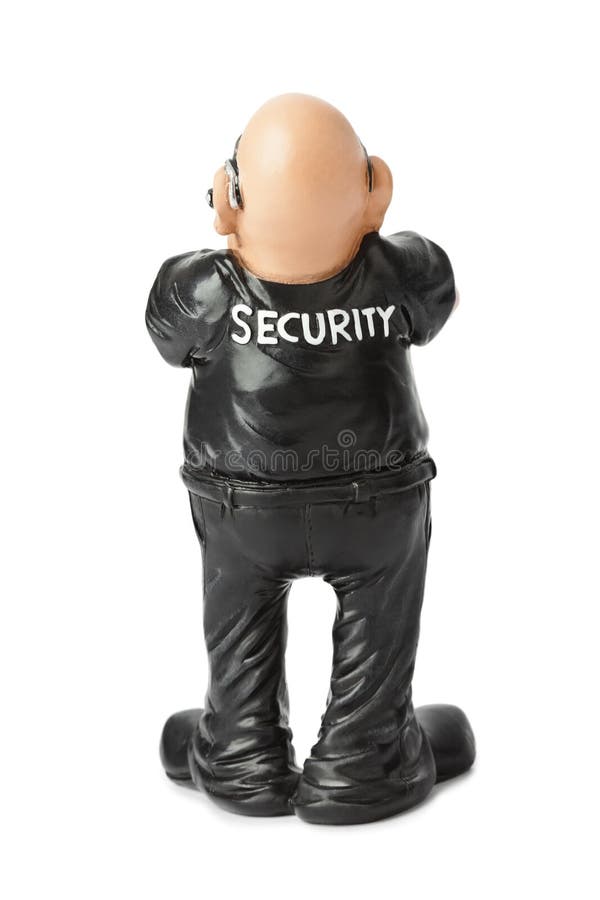 Guardia de seguridad del juguete imágenes de archivo libres de regalías Guardia de seguridad del juguete imágenes de archivo libres de regalías