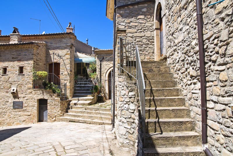 _ Guardia Perticara Basilicata italy royaltyfria foton _ Guardia Perticara Basilicata italy royaltyfria foton