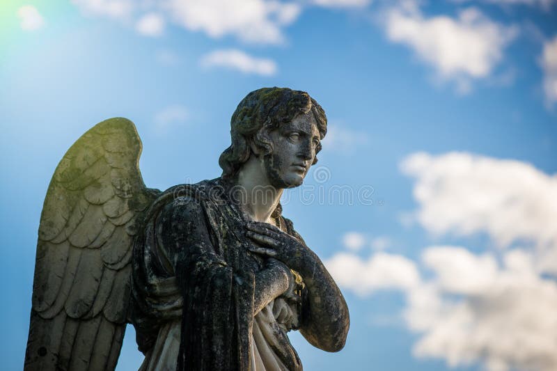 Guardian angel -  religions and cultures - intentional filtered image style