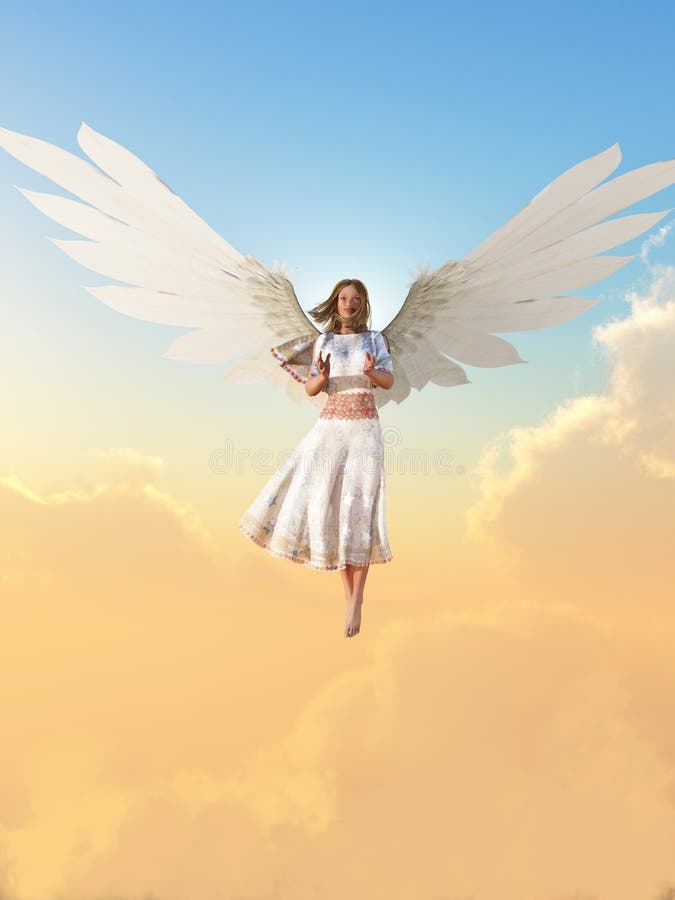 male guardian angel clipart