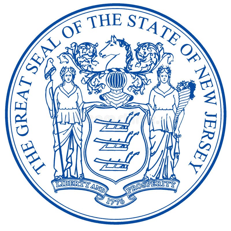Guarnizione dello stato del New Jersey