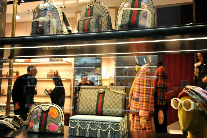 gucci shops in england