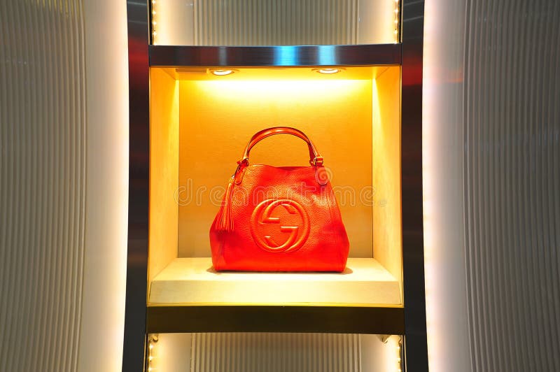 Gucci Woman Handbags Stock Photos and Pictures - 505 Images