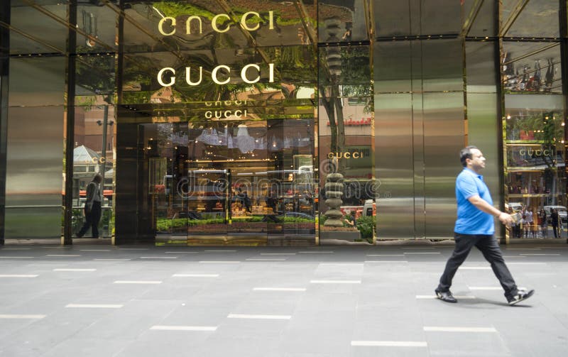 Singapore : Gucci Orchard Road Editorial Photography - Image of centre, brand: 57368097