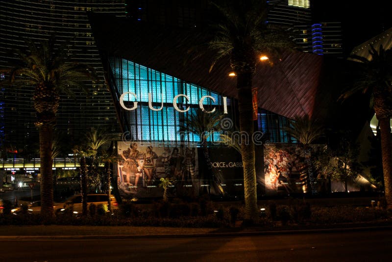 Gucci Las Vegas, Photo of Gucci store in the Forum Shops at…