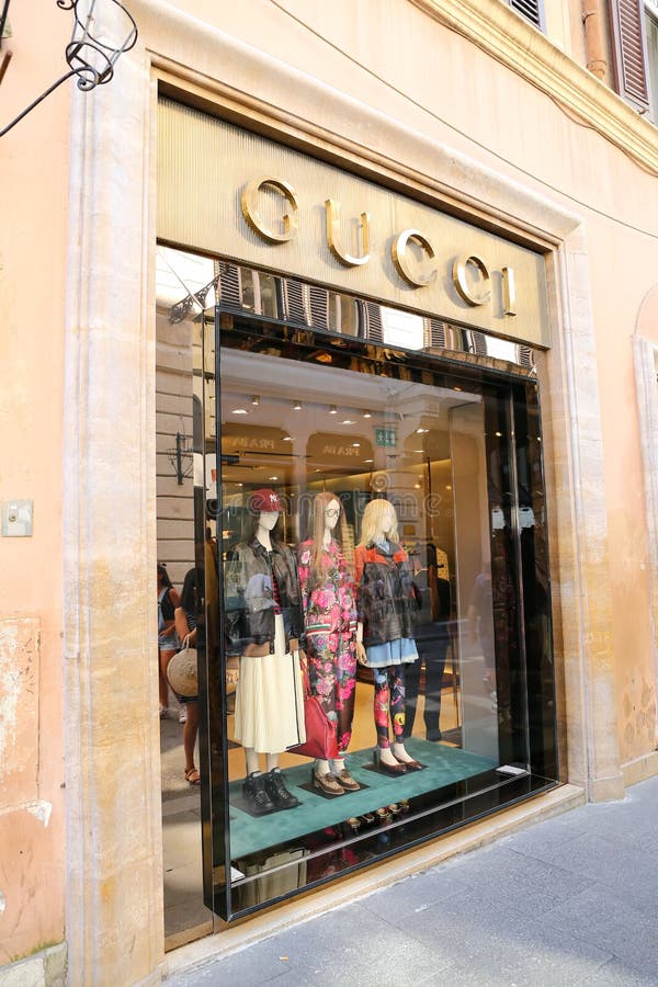 Gucci Store in Via Condotti, Rome, Italy Editorial Stock Photo - Image of  condotti, fashione: 135852538