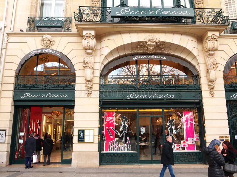Guerlain Boutique Avenue Des Champs Elysees Paris Editorial Photography ...