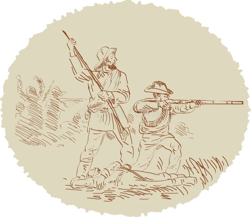 Guerre civile américaine de chasseurs